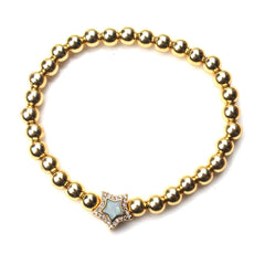 Gold Beads Bracelet