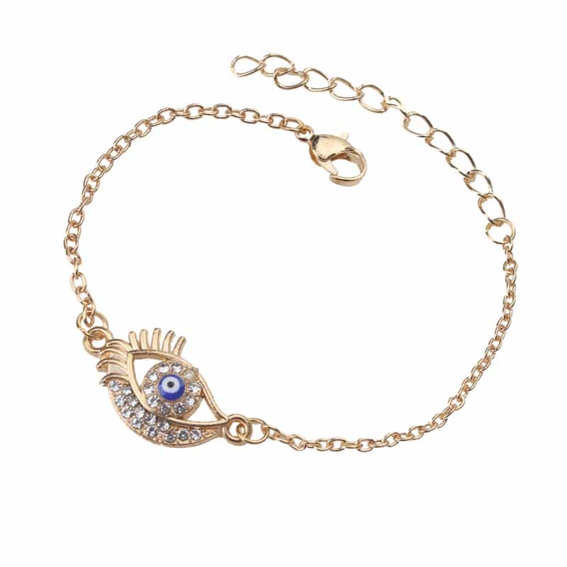 Blue Evil Eye Bracelet
