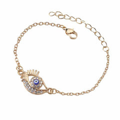 Blue Evil Eye Bracelet