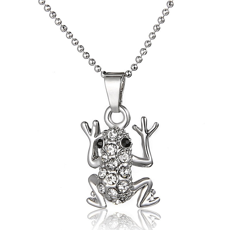 Frog Pendant Necklace