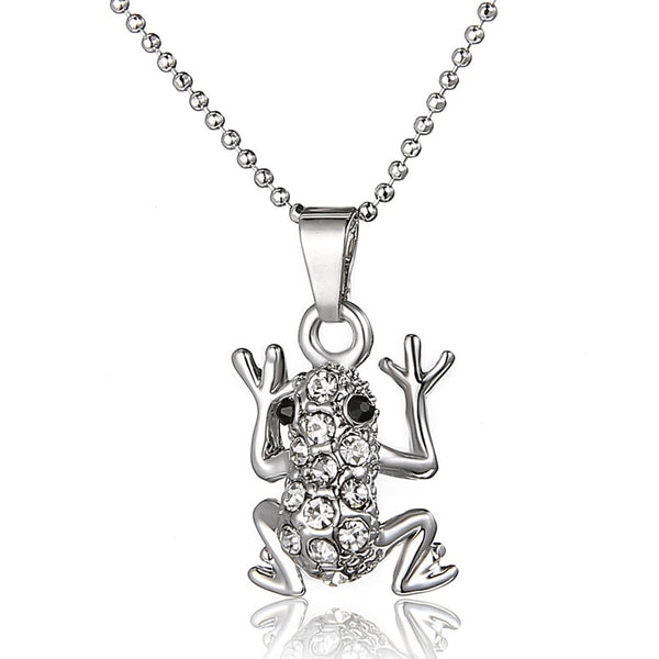 Frog Pendant Necklace