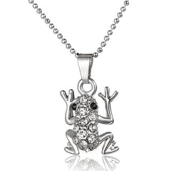 Frog Pendant Necklace