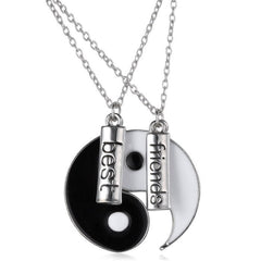 Yin Yang Broken Necklace