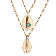 Stone Shell Conch Necklace