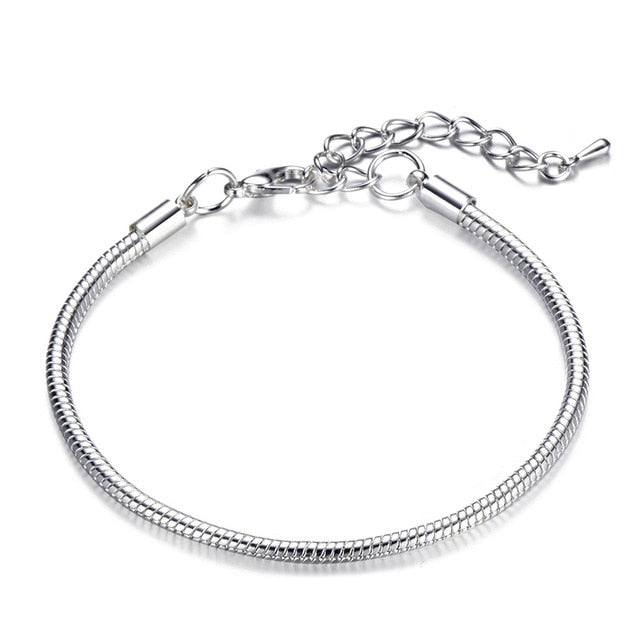 Silver Snake Bracelet
