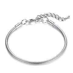 Silver Snake Bracelet