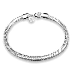 Silver Snake Bracelet