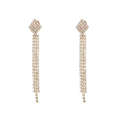 Fringed Drop Earrings