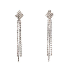 Fringed Drop Earrings