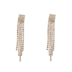 Fringed Drop Earrings