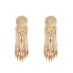 Fringed Drop Earrings