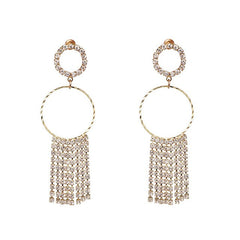 Fringed Drop Earrings