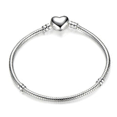 Silver Plated Snake Bracelet