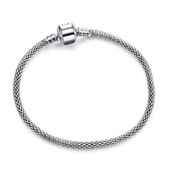 Silver Plated Snake Bracelet