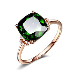 Green Stone Ring
