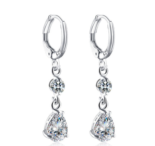 Zircon Long Earring