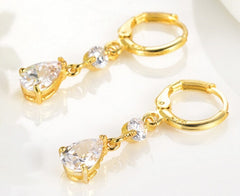 Zircon Long Earring