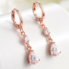 Zircon Long Earring