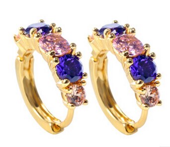 AAA Zircon Crystal Earrings