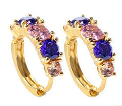 AAA Zircon Crystal Earrings