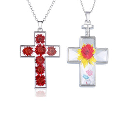 Flower Long Necklace