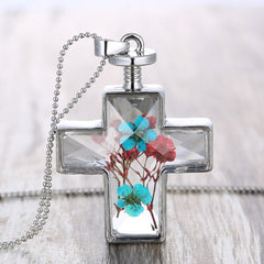 Flower Long Necklace