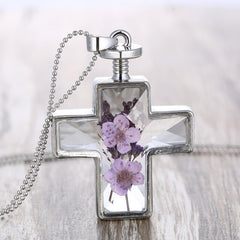 Flower Long Necklace