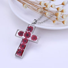 Flower Long Necklace