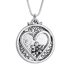 Round Heart Necklace