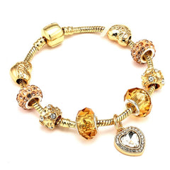 Crystal Heart Bracelet