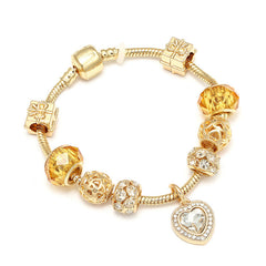 Crystal Heart Bracelet