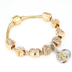Crystal Heart Bracelet