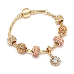 Crystal Heart Bracelet