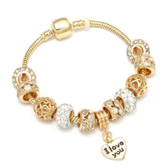 Crystal Heart Bracelet