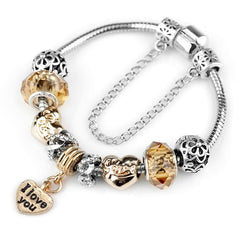 Crystal Heart Bracelet